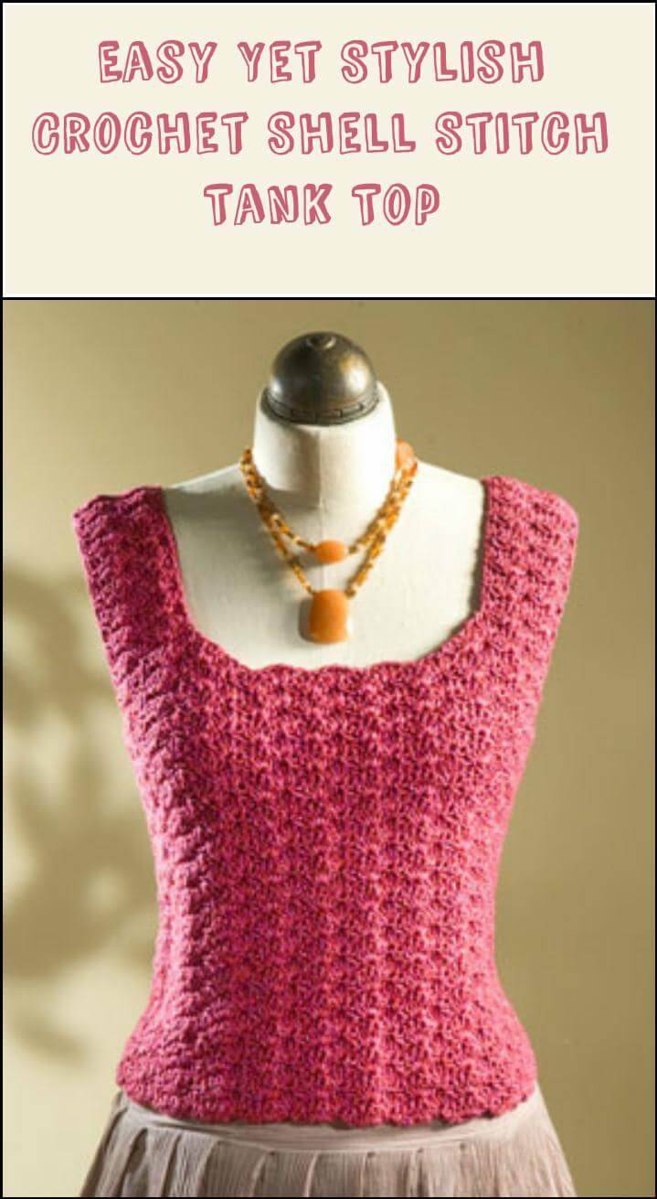 50+ Quick & Easy Crochet Summer Tops Free Patterns DIY & Crafts